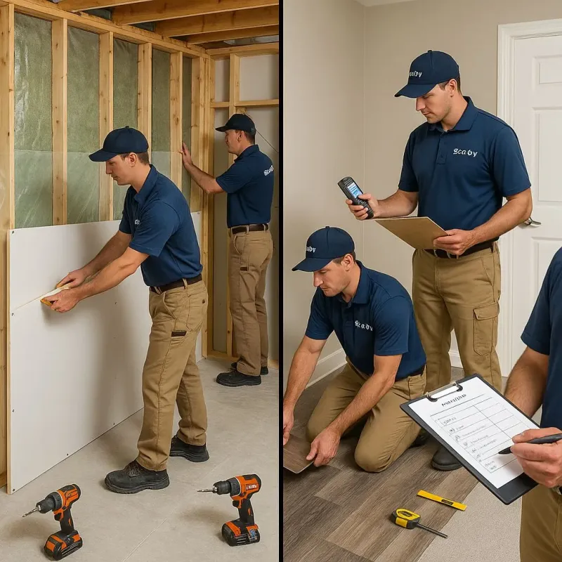 Repairs and Reconstruction process in Occoquan, VA